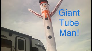 10 foot inflatable tube man [upl. by Christianity]