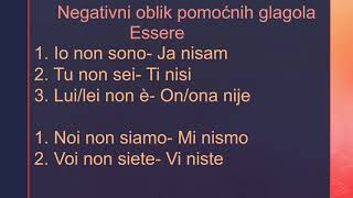 I verbiGlagoli u italijanskom jeziku glagol essere i avereThe verbs in Italian [upl. by Adoc919]