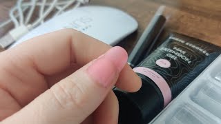 Nail extensions Kit with UV Lamp Unboxing and Review [upl. by Ula]