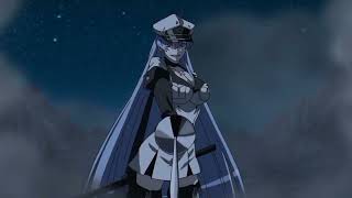 esdeath twixtor  akame ga kill [upl. by Earvin376]