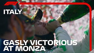 Pierre Gasly’s Stunning First F1 Win  2020 Italian Grand Prix [upl. by Anayt]