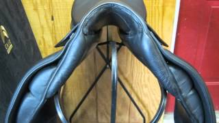 Stubben Genesis D DEMO Used Dressage Saddle 18quot XN 27 cm 0317527 [upl. by Hasseman]