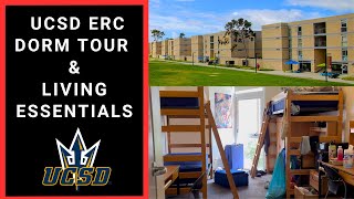 UCSD ERC Dorm Tour amp Living Essentials [upl. by Alleira]