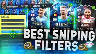 WOW 🤩 The Best Sniping Filters 217 MAKE 250K QUICKLY FIFA 22 BEST SNIPING FILTERS [upl. by Atenek]