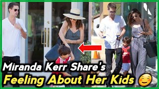 Miranda Kerr shares her felling about her 3 sons [upl. by Hazelton]