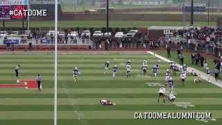 2013 Linfield College Football HampdenSydney Punt Return [upl. by Nolrak]