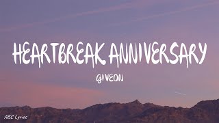 Giveon  Heartbreak Anniversary Lyrics [upl. by Levitus]