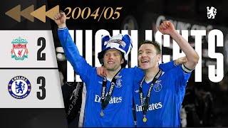 ⏪️ Liverpool 23 Chelsea  HIGHLIGHTS REWIND  BLUES lift cup after extra time drama  LC 0405 [upl. by Anair680]