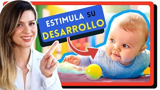 ⏰ TUMMY TIME pon a tu BEBÉ BOCA ABAJO para estimular su DESARROLLO psicomotor🔹 03 meses 46 meses [upl. by Doowron772]