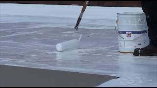 Urethane liquid waterproofing membrane overview Garlands WhiteKnight Plus [upl. by Ayrad904]