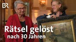 Rätsel gelöst nach 30 Jahren So viel wert ist das Gemälde quotWäscherinnenquot  Kunst  Krempel  BR [upl. by Nylirac509]