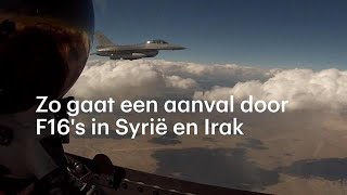 F16piloot vertelt hoe aanval op IS eruit ziet Binnen enkele minuten moet je aanvallen [upl. by Brindle]