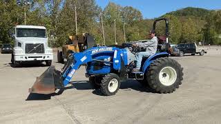 2019 New Holland Workmaster 40 Tractor [upl. by Argent651]