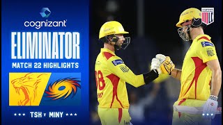 Cognizant Major League Cricket Eliminator Highlights  Texas Super Kings Vs MI New York [upl. by Eldwin5]