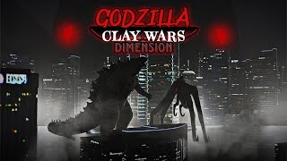 Godzilla Clay Wars Dimension  Part 1 Fan Made StopMotionAnimation Film [upl. by Farman]