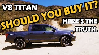 2018 Nissan Titan Review Pro4X V8 4x4 Crew Cab  Test Drive Tuesday on Truck Central [upl. by Hgielar]