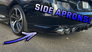 Rear side aprons install 20182022 accord [upl. by Eiddet]