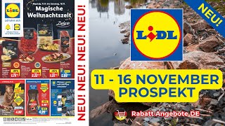 LİDL Prospekt Werbung  Prospekt Gültig von 11112024  Rabatt Angebote DE [upl. by Pietra]