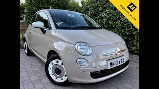 FIAT 500 12 COLOUR THERAPY 3d 69 BHP FOR SALE ON WWWBOOCARCOUK [upl. by Nanreit103]