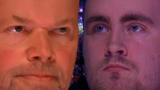 van Barneveld v Littler L16 2024 World Darts Championship [upl. by Dnalyr]