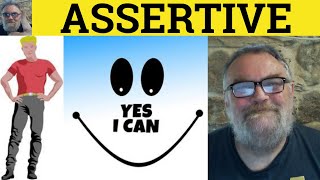 🔵 Assert Meaning  Assertive Defined  Assertion Examples  Essential GRE Vocabulary [upl. by Deevan]