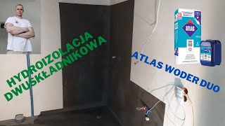 HYDROIZOLACJA DWUSKŁADNIKOWA  ATLAS WODER DUO [upl. by Eimmac]