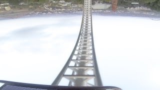 Full Throttle HDPOV Six Flags Magic Mountain [upl. by Eniamej412]