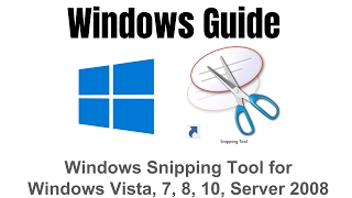 Screenshot with Windows Snipping Tool [upl. by Ahtamas]