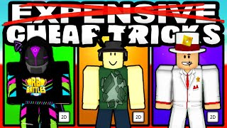 CHEAP Roblox AVATAR TRICKS That Look EXPENSIVE FAKE LIMITEDS [upl. by Anuska]