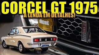 O LENDÁRIO Corcel GT 1975 em DETALHES Clássico esportivo dos anos 70 [upl. by Mossolb]