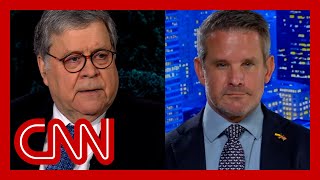 Kinzinger blasts Bill Barr’s support for Trump [upl. by Artair]