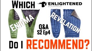 QampA  Do I recommend the Enlightened Equipment Enigma or Revelation S2 Ep4 [upl. by Sparkie594]