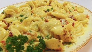 Bettys Creamy Tortellini Carbonara [upl. by Ahsienel]