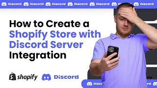 How to Create a Shopify Store with Discord Server Integration [upl. by Ginder]