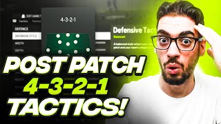 POST PATCH BEST META 4321 FORMATION amp CUSTOM TACTICS  FC 24 Ultimate Team [upl. by Vasilis959]