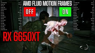 Frame Generation is Now on RX 6000 GPUs \\ AMD Preview Driver for Gamers  The Last Of Us Part 1 [upl. by Annoek]