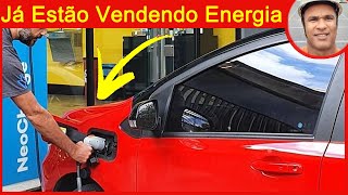 Já Estão Vendendo Energia para Carregar Carro Elétrico [upl. by Carmelina]