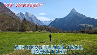 In den Julischen Alpen rund um den TriglavNationalpark  Unser Fazit zum JulianaTrail Slowenien [upl. by Janessa903]