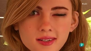 Robot humanoide con el físico de Scarlett Johansson [upl. by Retsub]