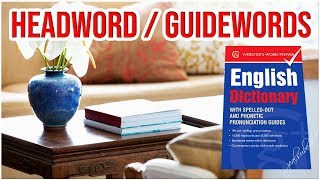 Unit 1 Headword Guidewords । Link English । Part 3 । Class 11 । zealsubedi [upl. by Nhguahs]