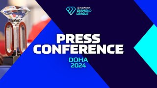 Doha 2024 Press Conference  Wanda Diamond League [upl. by Ronald]