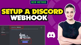 How to setup a discord webhook 2024  Get discord webhook [upl. by Euqitsym]