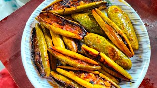 Parwal Fry Recipe  Tasty And Easy Bangali Style Parwal Fry [upl. by Enneire39]