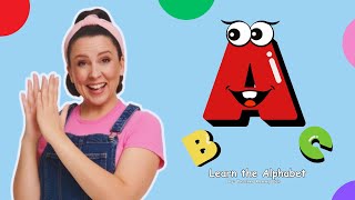 Toddler Learning Video  Jazzy Alphabet  Learn English  abcdefghijklmnopqrstuvwxyz [upl. by Wolf822]