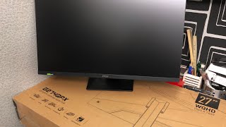 MSI 27” inch WQHD IPS G274QPX ESports Gaming Monitor Unboxing [upl. by Phene530]