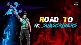 Road To 1 K Subscribers Free Fire Max Live Tamil [upl. by Barraza]