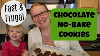 The Best Chocolate NoBake Cookies Fast amp Frugal Favorites [upl. by Enavi]