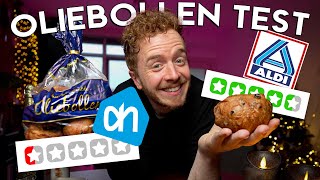 OLIEBOLLEN uit de SUPERMARKT testen 2022 🍾 [upl. by Netsruk]