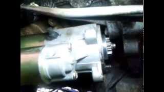 Replace the Starter motor in a 2001 Ford F150 4x4 w46L engine [upl. by Langille623]