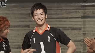 haikyuu  kentaro akisawa as sawamura daichi all curtain call moments [upl. by Othella585]